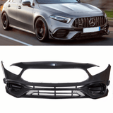Sport Umbau Frontstoßstange Komplett - Passend für Mercedes A - Klasse W177 Hatchback - CarWorlds GmbH