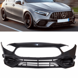 Sport Umbau Frontstoßstange Komplett - Passend für Mercedes A - Klasse W177 Hatchback - CarWorlds GmbH