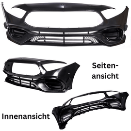 Sport Umbau Frontstoßstange Komplett - Passend für Mercedes A - Klasse W177 Hatchback - CarWorlds GmbH