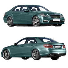 Laden Sie das Bild in den Galerie-Viewer, Stoßstange Komplettpaket SRA PDC Bodykit + Zubehör - Passend für Mercedes E - Klasse W212 Limousine 2009 - 2013 - CarWorlds GmbH