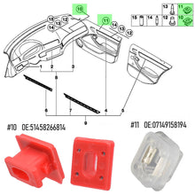 Laden Sie das Bild in den Galerie-Viewer, Tür und Leisten Clips für (E46 E90 E91 E92 E93 X5 E53) - CarWorlds GmbH