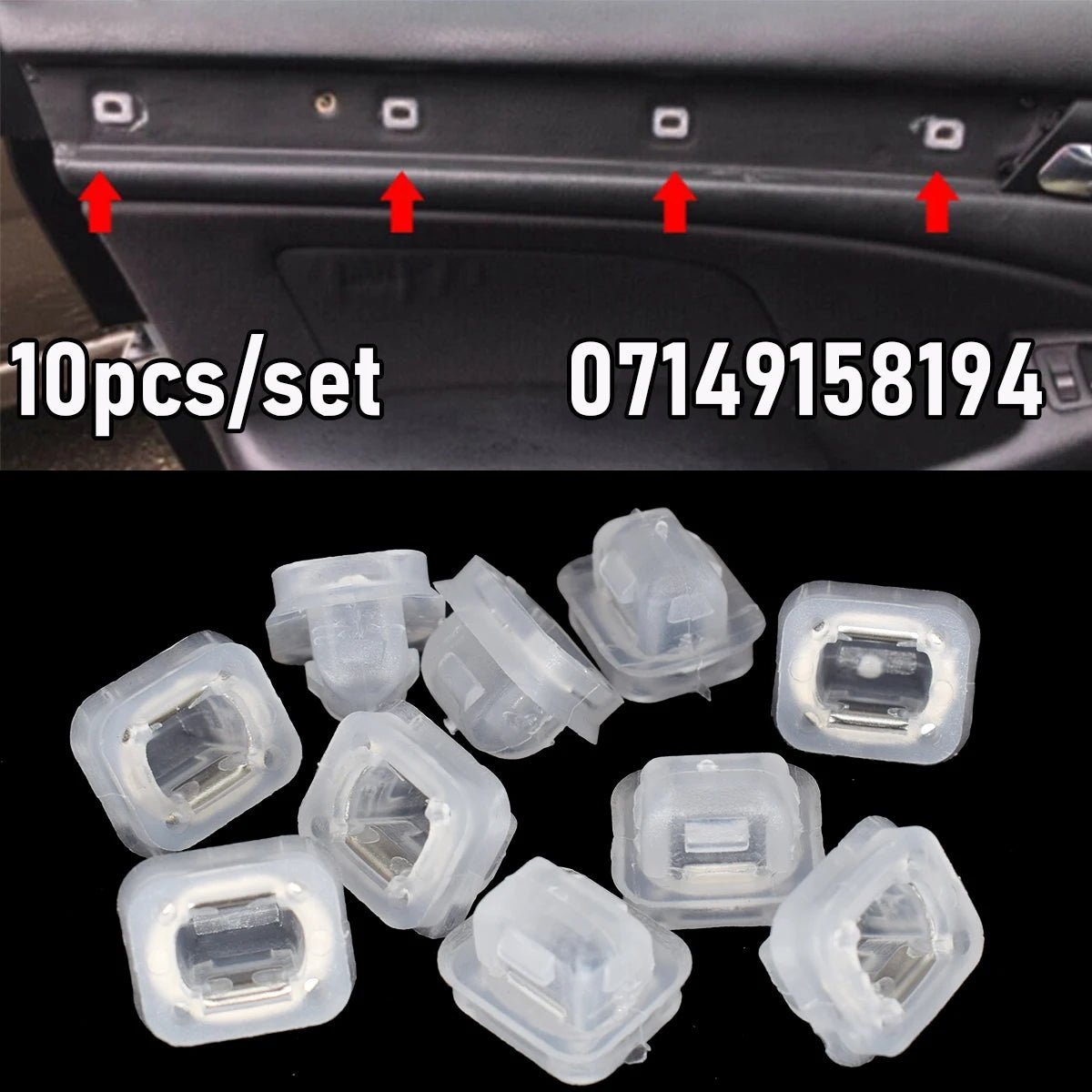 Tür und Leisten Clips für (E46 E90 E91 E92 E93 X5 E53) - CarWorlds GmbH