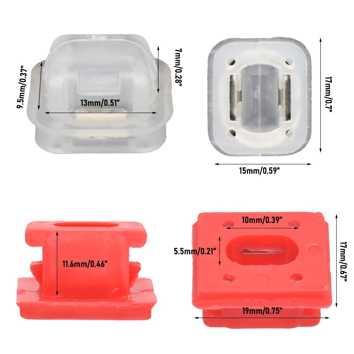 Tür und Leisten Clips für (E46 E90 E91 E92 E93 X5 E53) - CarWorlds GmbH
