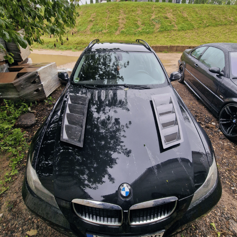 Universelle Motorhauben - Lüftungsschlitze aus Carbon – Mit oder ohne Ausschnitt - CarWorlds GmbH