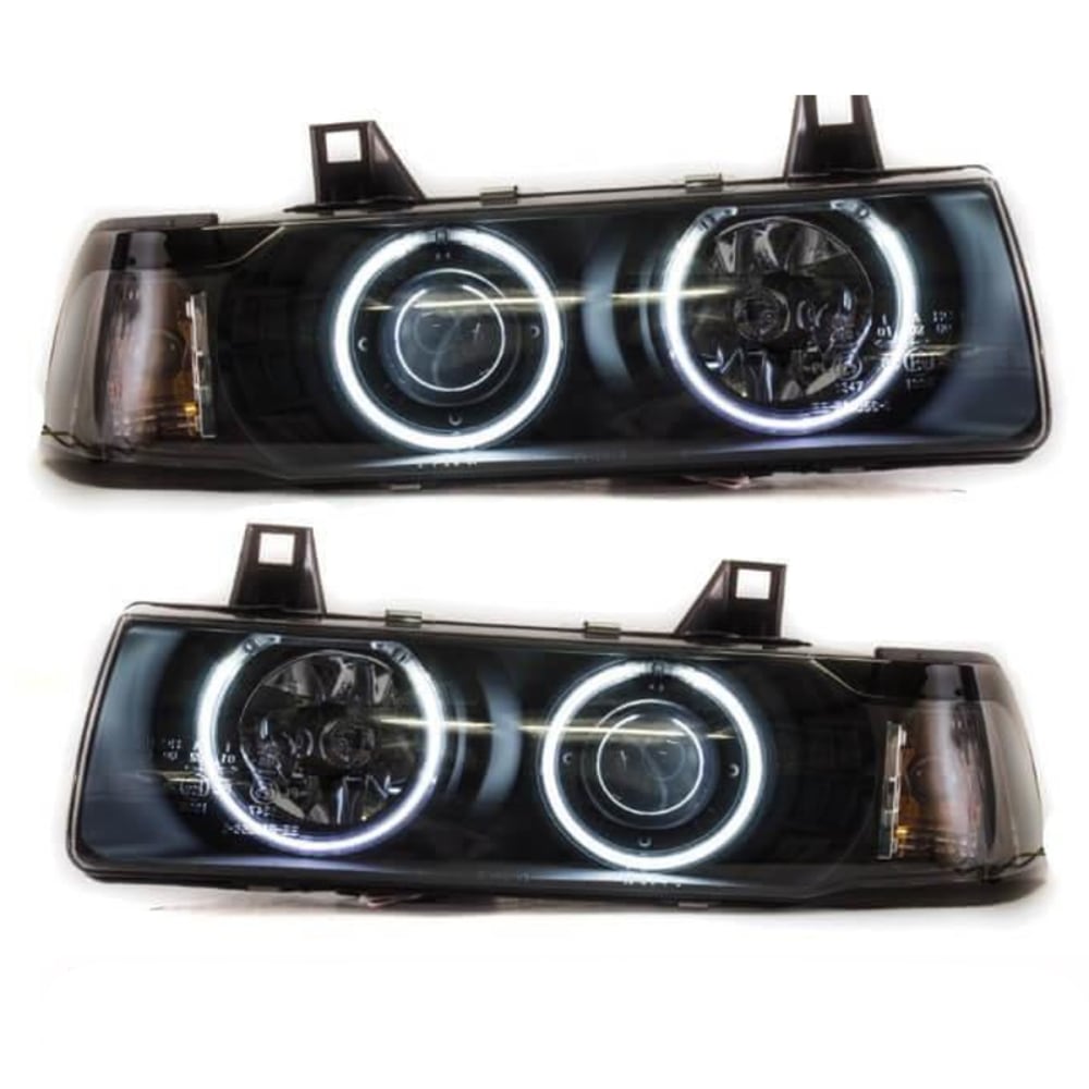 CCFL ajovalosarja sopii BMW E36 Coupe Convertible Black Eagle Eyes Bj 90-99