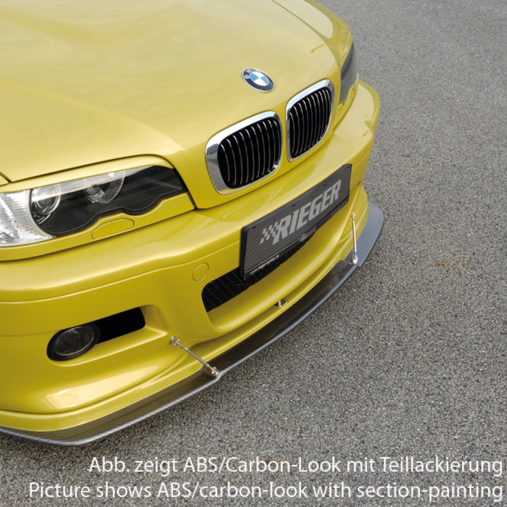 Rieger spoiler lip / Coupe, Cabrio / (not for M3 CSL) 