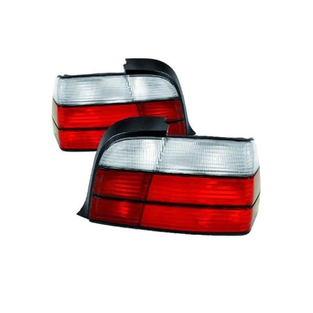 Taillights RedWhite Set - Sedan/Coupe-Cabrio also M3 - Bj 91-99 