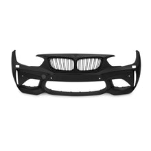 Load image into Gallery viewer, Front bumper in sports design including grills with PDC holes and SRA suitable for BMW F20 LCi / F21 LCi, 2015-2018