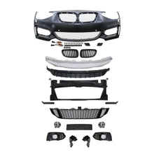 Load image into Gallery viewer, Front bumper SET - Sport design with grille - fog lights - PDC holes and SRA suitable for BMW 1 Series F20 built 09.2011-15 (not for facelift models)