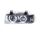 CCFL ajovalosarja sopii BMW E36 Coupe Convertible Black Eagle Eyes Bj 90-99