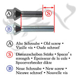 Spurverbreiterung Set inkl. Radschrauben