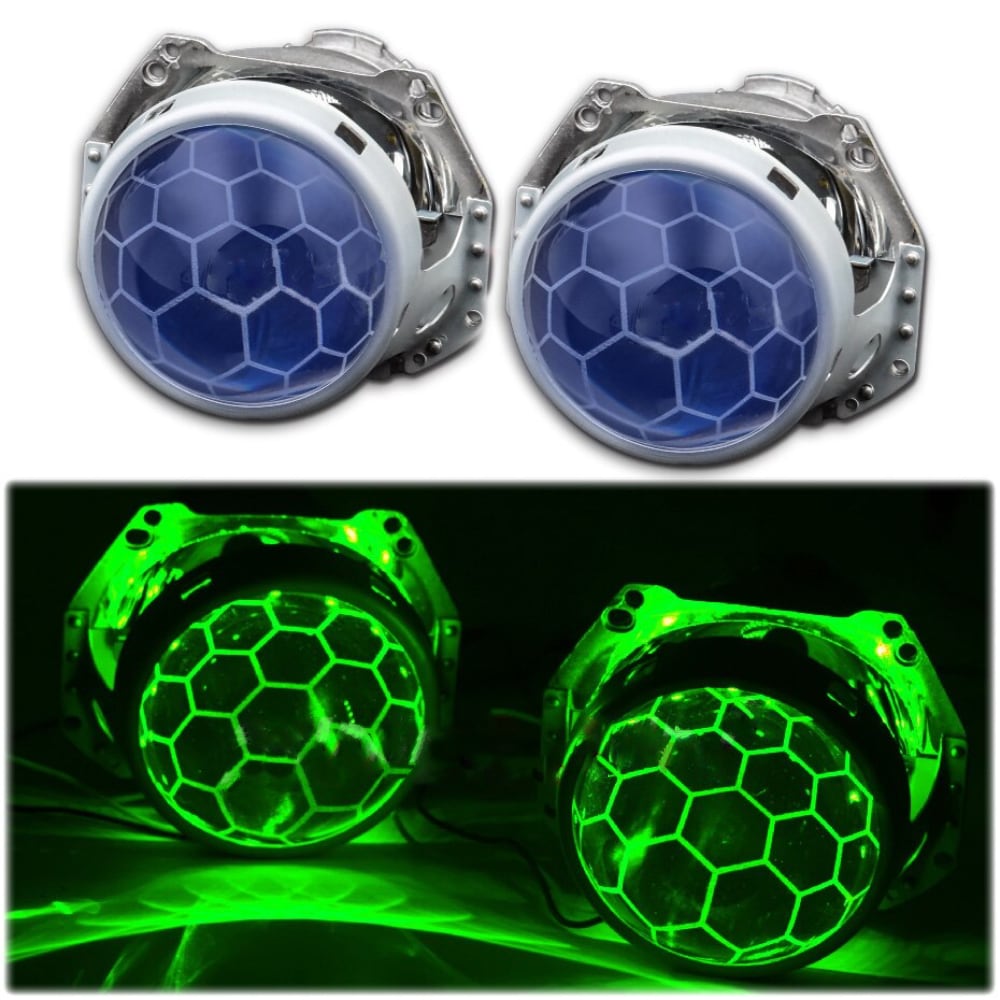 E90  Devil Eyes  -  für Linsen Scheinwerfer