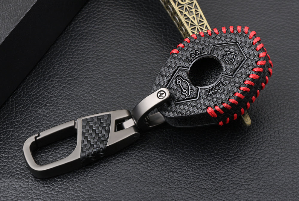 Key Carbon Leather Case E46