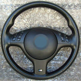 Cover luxury velour foil set for the M steering wheel