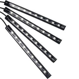 LED footwell lighting with app control