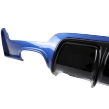 Load image into Gallery viewer, Rear diffuser different color combinations (carbon) for F32 F33 F36 for double pipe exhaust left side, only suitable for sport bumpers suitable for BMW 4 Series Coupe/Cabrio/Gran Coupe F32, F33 and F36 year 13 - 21 