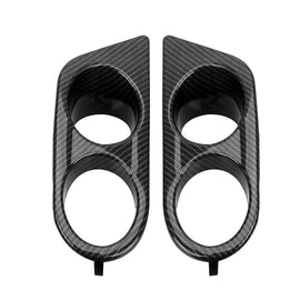 Rear fog light cover carbon / high-gloss black