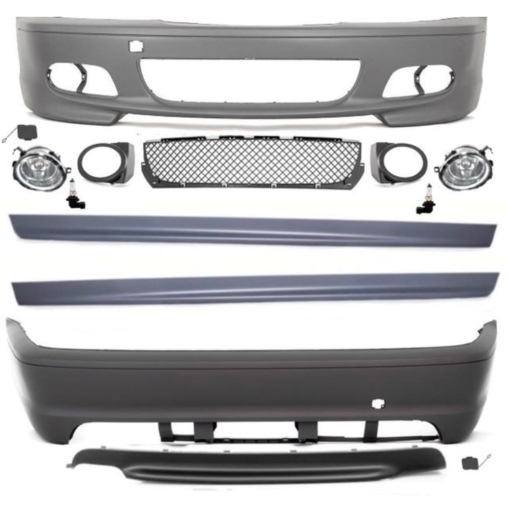 Sport Bodykit - Coupe/Cabrio - Front+Rear Bumper + Side Skirts + NSW