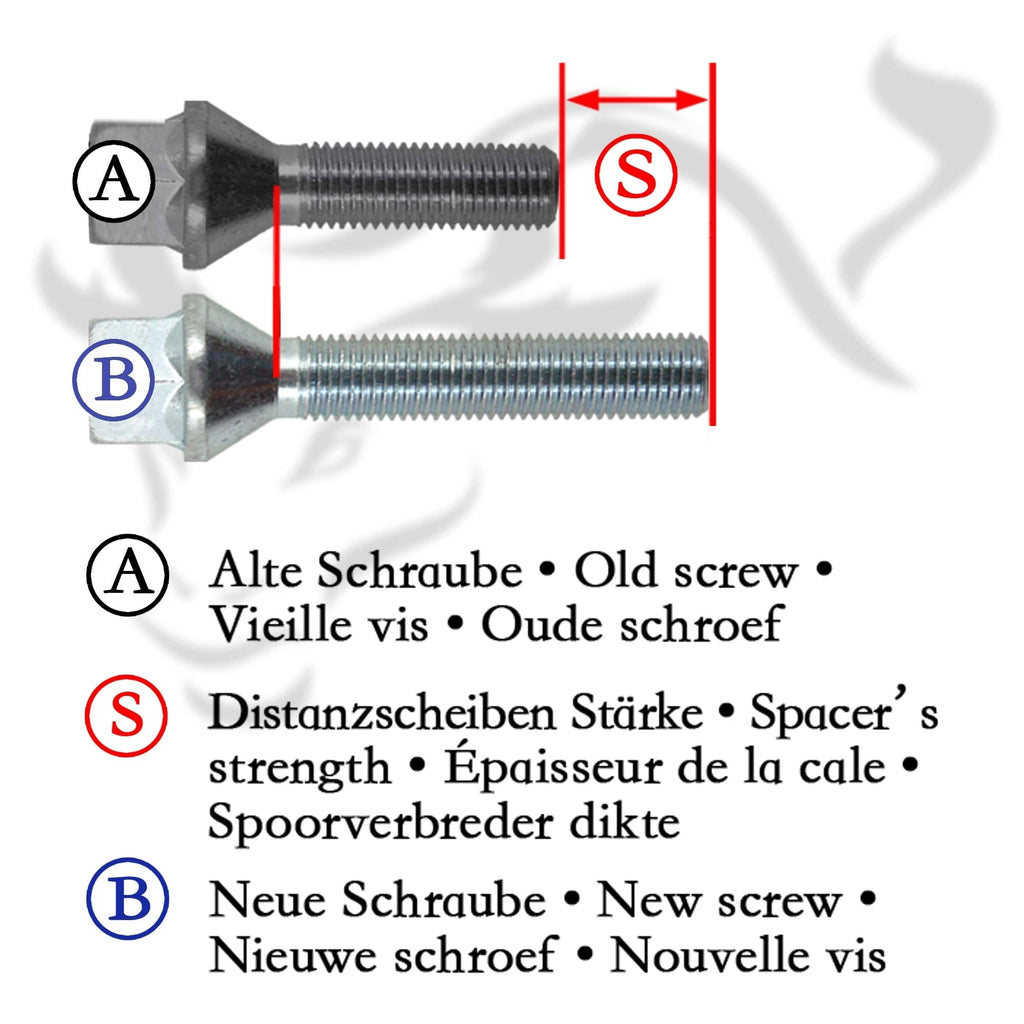 wheel spacer set