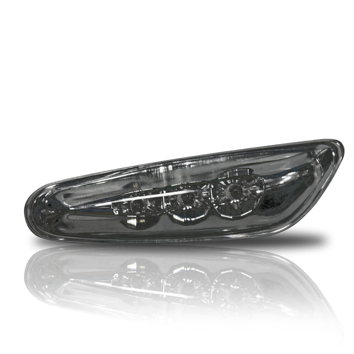 Seitenblinker LED, Klar/Rauch passend für E46 Facelift