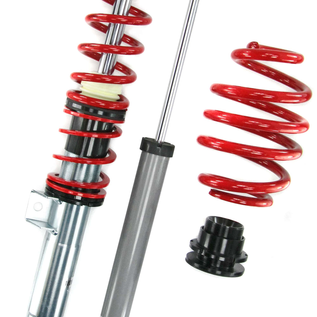 Redline coilover kit suitable for all E46 models built between 1998 and 2005