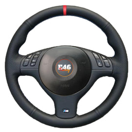 Cover leather set for the M steering wheel
