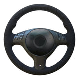 Cover luxury velour foil set for the M steering wheel